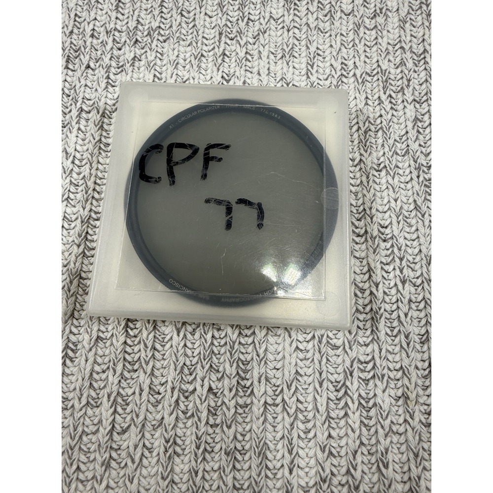 77mm X1 CPL Circular Polarizing Filter for Lenses - AGC Optical Glass Polariz...